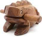 Unique 5-inch Wooden Frog Noise Maker - Perfect Fun Gift For All Ages