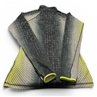 Nike Pro Women s Medium Thermal Running 1 2 Zip Black Volt Hyperwarm Geometric
