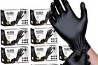 Klizza Nitrile Powder-free Black Disposable Gloves Xl For Dental   Cosmetology