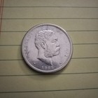 1883 Kingdom Of Hawaii Half Dollar  Scarce  Lustrous Silver Choice Example