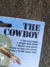 Vtg  Antique The Cowboy Shooting Die-cast Scale Model Loud Cap Gun Hong Kong