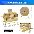 Large Brass Raffle Ticket Drum lottery Cage Holds 10000 Tickets 300 Bingo Balls