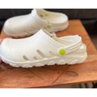 Western Chief Lightweight White Comfort Clogs Slip Resistant Work  Med Nursing