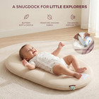 Baby Lounger  Infant Support Cushion With Soft Breathable Natural Cotton Cover 