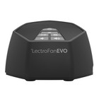 Lectrofan Evo White Noise Sound Machine 22 Non-looping Sounds Sleep Travel Black