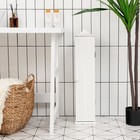 Topbuy Bathroom Tissue Paper Holder Narrow Tall Storage Cabinet Toilet Side