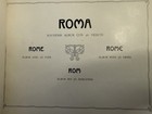 1910 Rome Souvenir Album Travel Book Photos Vatican Coliseum Italy Pantheon Roma