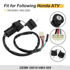 Ignition Key Switch For Honda Trx200 Trx200d Fourtrax 1990 91 92 93 94 95 96 97