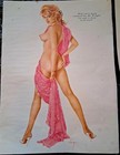  3l Vintage Vargas Girl  Pin-up -original Magazine Print Ad 1965 Playboyrare Art