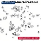 100 Pcs Watch Screws  Watch Battery Clamp Screw Assortment Kit Micro Screws Repl