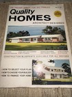 Quality Homes Architect Design 1973 Vintage Catalogue Book Architectural Design   