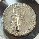 1944-d Mercury Dime Nice Original Very Choice Au Chrc
