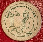 High Grade 1973 Numismatic Society Hanover Pennsylvania Wooden Nickel-sep213