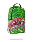 Sprayground Rick   Morty Split Guts Backpack Green - Rare Collectible 