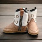Lil Boot Barn Toddler Western Style Boots Size 2 0 d  3-6 Mos  Yeehaw  So Cute 