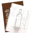 30 Sheets 8 5  X 11  Side Bound Spiral Premium Sketch Book