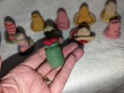 Crocheted Women   s Hat Thimble Holders 9 Vintage