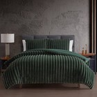 Hallmart Collectibles 3pc Queen Comforter Set Spruce Green