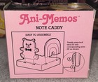 Vintage Memo Cube Stationery Ani-memos Colored Paper Cat Rainbow Nos