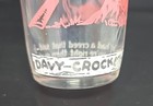 Vintage Davy Crockett Glass Pink Tumbler Approx  Size  4-1 2  X 2 -1 2   U163 11