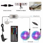 10m Rgb Waterproof 300 Led Strip Light Smd 44 Key Remote 12v Dc Power Kit 5050