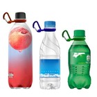 6pcs Silicone Hanging Buckle Secure Water Bottle Holder With Carabiner Belt Clip