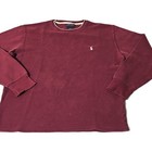 Boys Polo Ralph Lauren Vintage Pullover Waffle Thermal Sweater Pony M