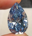 10 00 Ct Natural Blue Diamond Pear Cut Vvs1 D Grade Gdgl Certified S19