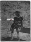 Glass Plate Vintage Photo Negative Black And White 13x18 Cm Child Vintage France