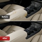 For 2015-2019 Hyundai Sonata Center Console Armrest Lid Armrest Cover Skin Beige