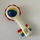Vintage Toy Spinning Rattle Guitar Shaped Baby Toy Ambi