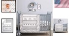 3 Piece Baby Crib Bedding Set For Boys   Girls - Newborn  Infant   Toddler Nu   