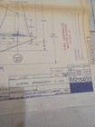 Douglas Aircraft C-133a General Arrangement 3 View Blueprint 36  X 53  Jrr32
