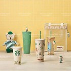 Starbucks Asia Summer Resort 2026 Bearista Plush Tumbler Bottle Mug Glass Gift