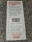 1974 Conoco Touraide Road Map Of Wyoming