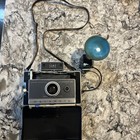 Polaroid Automatic 100 Land Camera Works W optional Flash  untested 