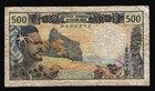 New Caledonia 500 Francs 1969  Circulated  b30 