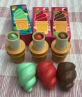 Avon Ice Cream Lip Pomade Bundle Vintage 1970s Chocolate Strawberry Mint Boxes