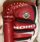 Koho Revolution 500 Pro 33    Patrick Roy Goalie Leg Pads Vintage Red Blk