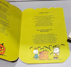 Hallmark Vintage Peanuts Book Of Pumpkin Carols Greeting Card