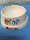 Vintage 1977 Star-kist 9 Lives Morris The Cat Food Dish bowl -weighted