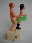 Vintage 1998 Adult Novelty Wind Up Gag Toy Happy Boys Action Pipeline Products