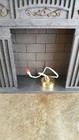 Dollhouse Miniature Battery Light Bulb Red Flashing On String 1 12 Scale