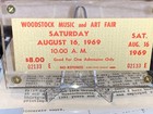Woodstock 1969 Original Saturday Ticket Jimi Hendrix Janis Joplin Ephemera Coa