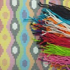 Brvsk Bolivia Needlepoint Kit Throw Pillow 16  16 Inches V266