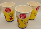 Set Of 3 Dairy Queen 50th Anniversary Vintage Wax Cup Dennis The Menace Nos
