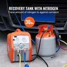 Refrigerant Recovery Reclaim 30 50lb Cylinder Tank 3 4 1hp Recovery Machine Unit