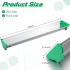 16 In Aluminum Dual Edge Emulsion Scoop Coater Silk Screen Printing Tool Item