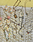 Vintage Huge Lot Of Cherub Angel Necklaces Jewelry Romantic Coquettecore