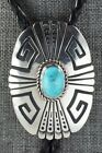 Turquoise   Sterling Silver Bolo Tie - Rosita Singer